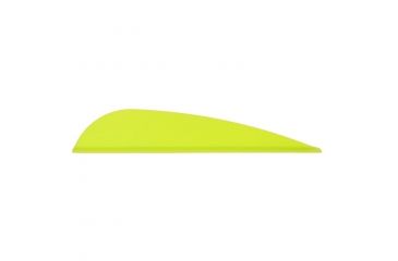 Image of AAE Elite Plastifletch Vanes, Yellow 2.875 in. 100 pk. EPA26YE100