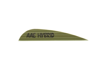 Image of AAE Hybrid 23 Vanes, Od Green, 50 Pack, HY23ODG50