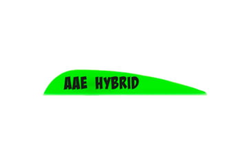 Image of AAE Hybrid 23 Vanes, Bright Green, 50 Pack, HY23BG50