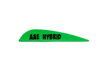 Image of AAE Hybrid 26 Vanes, Bright Green, 50 Pack, HY26BG50