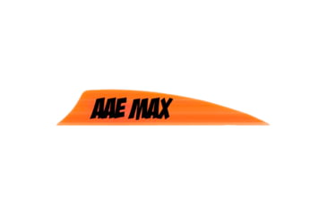 Image of AAE Max 2.0 Shield Cut Vanes, Fire Orange, 50 Pack, PMA20FO50