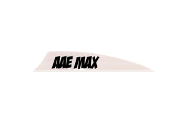 Image of AAE Max 2.0 Shield Cut Vanes, White, 50 Pack, PMA20WH50