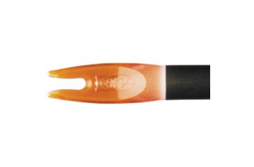 Image of AAE Z-Nock Flo .25 in, Neon Orange, Pack of 100, ZNA4OR100