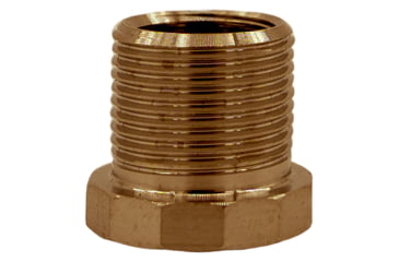 Image of AB Suppressor Raptor Muzzle Thread Adapter, 1/2x28 to 5/8x24 TPI, 17-4 PH, Bronze, TA-1/2-28