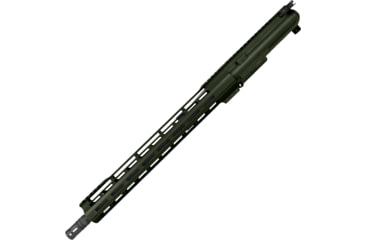 Image of ABC RIFLE COMPANY AR-15 .223 5.56 Complete Build 16in Barrel 15in Lightweight Hybrid M-LOK Handguard Upper Receiver, 1-10 Twist, 1/2x28, A2 Style Muzzle Brake, Nitride, ODG, UA15-TCML15-ODG