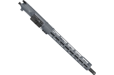 Image of ABC RIFLE COMPANY AR-15 .223 5.56 Complete Build 16in Barrel 15in Lightweight Hybrid M-LOK Handguard Upper Receiver, 1-10 Twist, 1/2x28, A2 Style Muzzle Brake, Nitride, Sniper Grey, UA15-TCML15-SG