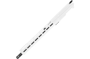 Image of ABC RIFLE COMPANY AR-15 .223 5.56 Complete Build 16in Barrel 15in Lightweight Hybrid M-LOK Handguard Upper Receiver, 1-10 Twist, 1/2x28, A2 Style Muzzle Brake, Nitride, White, UA15-TCML15-STW
