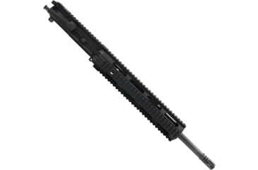 Image of ABC RIFLE COMPANY AR-15 .223 Remington/5.56x45mm NATO 16in Barrel 12in Quad Rail Handguard Upper Receiver w/Charging Handle, 1-8 Twist, 1/2x28, A2 Style Muzzle Brake, Nitride, Black, UPPER15-QR12