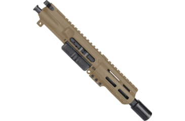 Image of ABC RIFLE COMPANY AR-15 .223 Remington/5.56x45mm NATO Micro Pistol 5in Barrel M-LOK Handguard Upper Receiver w/BCG And Charging Handle, Flat Dark Earth, UA15-BR5-ML4D-FDE
