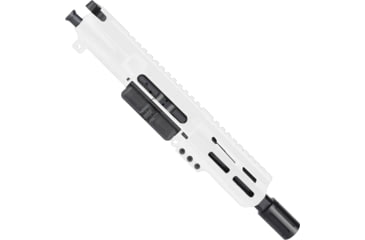 Image of ABC RIFLE COMPANY AR-15 .223 Remington/5.56x45mm NATO Micro Pistol 5in Barrel M-LOK Handguard Upper Receiver w/BCG And Charging Handle, White, UA15-BR5-ML4D-STW