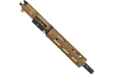 Image of ABC RIFLE COMPANY AR-15 .223 Remington/5.56x45mm NATO Pistol 10in Quadrail Handguard Complete Upper Receiver w/BCG And Charging Handle, Bronze, UA15-BR10-QR10-BB