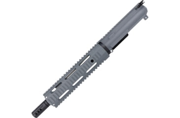 Image of ABC RIFLE COMPANY AR-15 .223 Remington/5.56x45mm NATO Pistol 10in Quadrail Handguard Complete Upper Receiver w/BCG And Charging Handle, Sniper Grey, UA15-BR10-QR10-SG