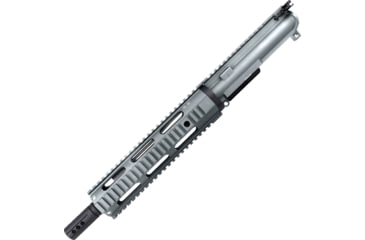 Image of ABC RIFLE COMPANY AR-15 .223 Remington/5.56x45mm NATO Pistol 10in Quadrail Handguard Complete Upper Receiver w/BCG And Charging Handle, Tungsten, UA15-BR10-QR10-TNG