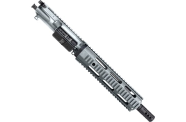 Image of ABC RIFLE COMPANY AR-15 .223 Remington/5.56x45mm NATO Pistol 10in Quadrail Handguard Complete Upper Receiver w/BCG And Charging Handle, Tungsten, UA15-BR10-QR10-TNG