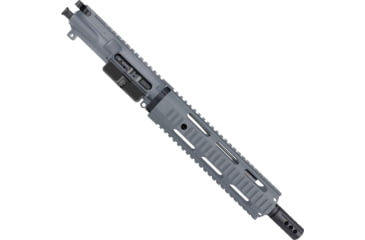 Image of ABC RIFLE COMPANY AR-15 .300 AAC Blackout Pistol 10in Quadrail Handguard Complete Upper Receiver w/BCG And Charging Handle, Sniper Grey, UA300-BR10-QR10-SG