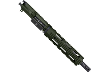 Image of ABC RIFLE COMPANY AR-15 7.62x39mm 10in Quadrail Handguard Complete Pistol Upper Receiver w/BCG And Charging Handle, Olive Drab Green, UA762-BR10-QR10-ODG