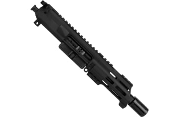 Image of ABC RIFLE COMPANY AR-15 7.62x39mm 5in Barrel Custom 5in Top Cut Custom M-LOK Handguard Complete Micro Pistol Upper Receiver w/BCG And Charging Handle, Black, UA762B-BR5-TCML5-BLK