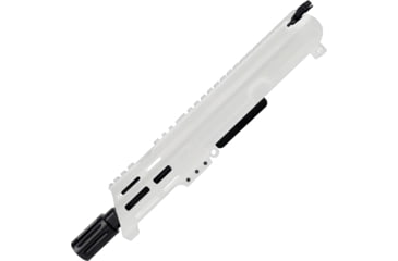 Image of ABC RIFLE COMPANY AR-15 7.62x39mm 5in Barrel Custom 5in Top Cut Custom M-LOK Handguard Complete Micro Pistol Upper Receiver w/BCG And Charging Handle, White, UA762B-BR5-TCML5-STW