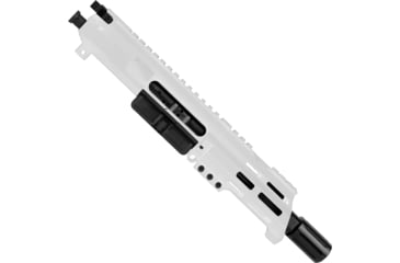 Image of ABC RIFLE COMPANY AR-15 7.62x39mm 5in Barrel Custom 5in Top Cut Custom M-LOK Handguard Complete Micro Pistol Upper Receiver w/BCG And Charging Handle, White, UA762B-BR5-TCML5-STW
