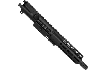 Image of ABC RIFLE COMPANY AR-15 7.62x39mm M-LOK Handguard Complete Pistol Upper Receiver w/BCG And Charging Handle, 1-10 Twist, 5/8x24, A2 Style Muzzle Brake, Nitride, Black, UA762-BR7.5-ML7D-BLK