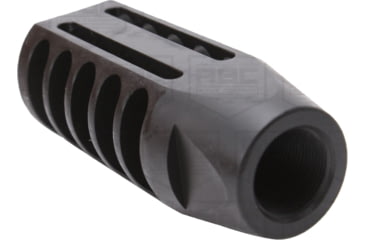 Image of ABC RIFLE COMPANY AR-15 Flat Top Multi Chamber Muzzle Brake, 1/2x28, Phosphate, Black, MB15-PRO
