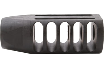 Image of ABC RIFLE COMPANY AR-15 Flat Top Multi Chamber Muzzle Brake, 1/2x28, Phosphate, Black, MB15-PRO