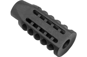 Image of ABC RIFLE COMPANY AR-15 Flat Top Multi Chamber Muzzle Brake, 1/2x28, Phosphate, Black, MB15-PRO