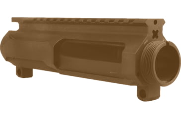 Image of ABC RIFLE COMPANY AR-15 Sleek Billet Stripped Upper Receiver, Cerakote, Burnt Broze, UP15-BILLET-BRNZ