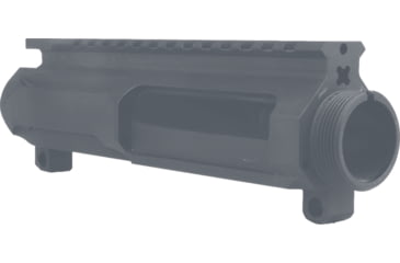 Image of ABC RIFLE COMPANY AR-15 Sleek Billet Stripped Upper Receiver, Cerakote, Sniper Grey, UP15-BILLET-CSG