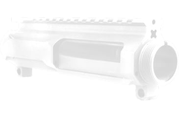 Image of ABC RIFLE COMPANY AR-15 Sleek Billet Stripped Upper Receiver, Cerakote, White, UP15-BILLET-STW