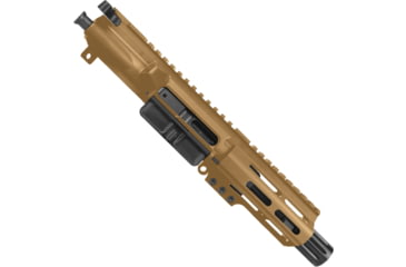 Image of ABC RIFLE COMPANY AR9 9mm Luger Pistol 4in Barrel M-LOK Handguard Complete Upper Receiver w/BCG And Charging Handle, Bronze, UA9-BR4-ML4-BB
