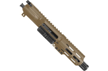 Image of ABC RIFLE COMPANY AR9 9mm Luger Pistol 4in Barrel M-LOK Handguard Complete Upper Receiver w/BCG And Charging Handle, Flat Dark Earth, UA9-BR4-ML4-FDE