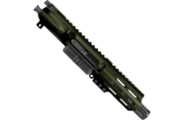Image of ABC RIFLE COMPANY AR9 9mm Luger Pistol 4in Barrel M-LOK Handguard Complete Upper Receiver w/BCG And Charging Handle, Olive Drab Green, UA9-BR4-ML4-ODG