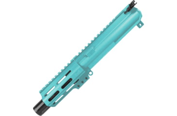 Image of ABC RIFLE COMPANY AR9 9mm Luger Pistol 4in Barrel M-LOK Handguard Complete Upper Receiver w/BCG And Charging Handle, Robins Egg Blue, UA9-BR4-ML4-RB