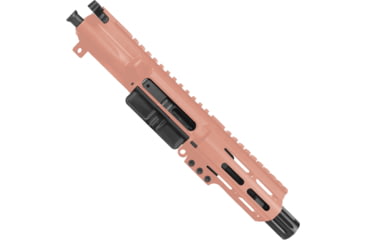 Image of ABC RIFLE COMPANY AR9 9mm Luger Pistol 4in Barrel M-LOK Handguard Complete Upper Receiver w/BCG And Charging Handle, Rose Gold, UA9-BR4-ML4-RG