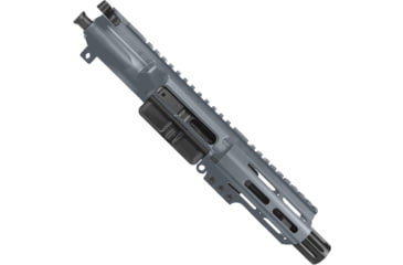 Image of ABC RIFLE COMPANY AR9 9mm Luger Pistol 4in Barrel M-LOK Handguard Complete Upper Receiver w/BCG And Charging Handle, Sniper Grey, UA9-BR4-ML4-SG