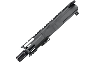 Image of ABC RIFLE COMPANY AR9 9mm Luger Pistol Billet 4in Barrel M-LOK Handguard Complete Upper Receiver w/BCG And Charging Handle, Tungsten, UA9B-BR4-MLBC4-TNG