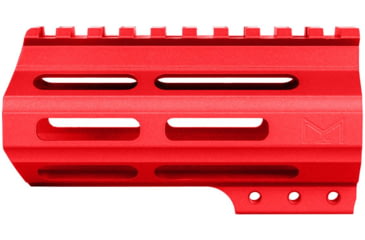 Image of ABC RIFLE COMPANY Custom Slim AR-15 M-LOK Handguard, 4.5in, Red, HG15-CM-ML4D-RD