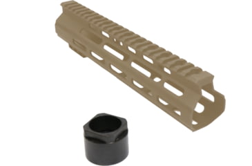 Image of ABC RIFLE COMPANY Custom Ultra Slim AR-15 M-LOK Handguard, 10in, Cerakote Flat Dark Earth, HG15-CM-ML10D-CFDE