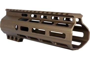 Image of ABC RIFLE COMPANY Custom Ultra Slim AR-15 M-LOK Handguard, 7in, Cerakote Burnt Bronze, HG15-CM-ML7D-BB