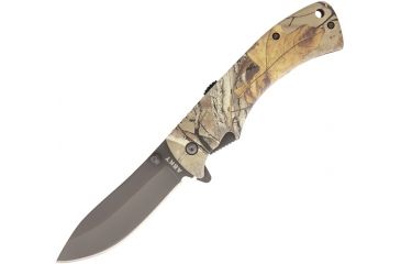 Image of ABKT Tac Realtree Xtra Linerlock Assisted Opening Knife, Grey AB028XT
