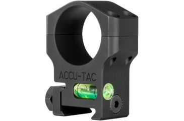 Image of ACCU-TAC 34 Mm Scope Rings, Flat Black, Small HSR-340