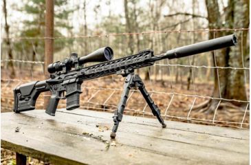 Image of ACCU-TAC 34 Mm Scope Rings, Flat Black, Small HSR-340
