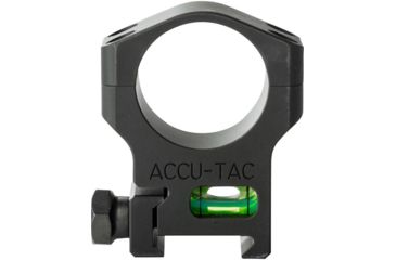 Image of ACCU-TAC 34 Mm Scope Rings, Flat Black, Small HSR-340