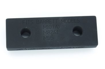 Image of ACCU-TAC Barret Spec Rail, Black, Small, BSPR-MFA