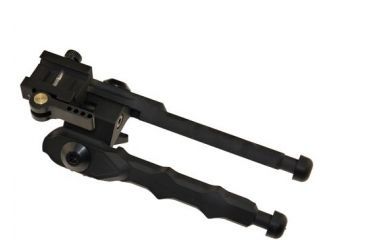 Image of ACCU-TAC Bolt Action Quick Detach Bi-Pod, Flat Black, Small BRBQD-0400