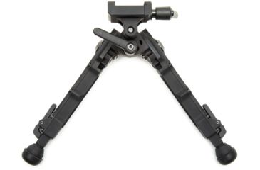 Image of ACCU-TAC BR-4 G2 Arca Spec Bolt Action Bipod, Flat Black, BRAS-G204