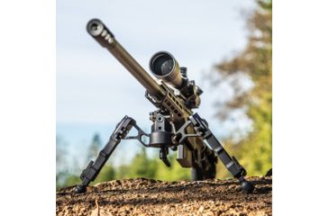 Image of ACCU-TAC FC-G2 F-Class Bipod, Flat Black, FCB-G200