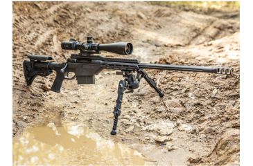 Image of ACCU-TAC FC-G2 F-Class Bipod, Flat Black, FCB-G200