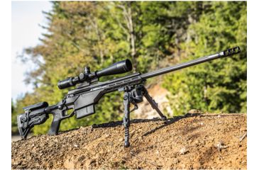 Image of ACCU-TAC FC-G2 F-Class Bipod, Flat Black, FCB-G200